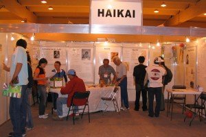 O estande de haicai